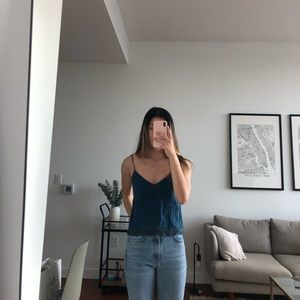 Aritzia 100 percent silk cami